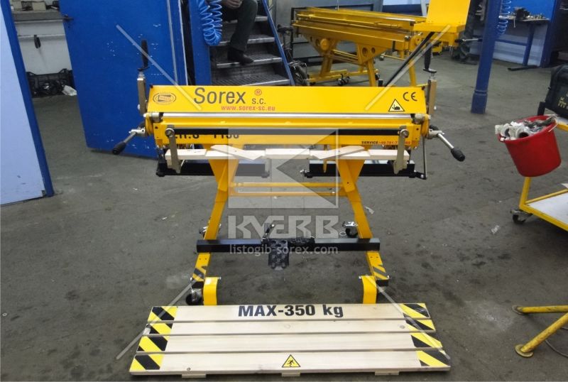 Листозгинальний верстат Sorex ZRS-1160/1,5 Горохів зображення 1