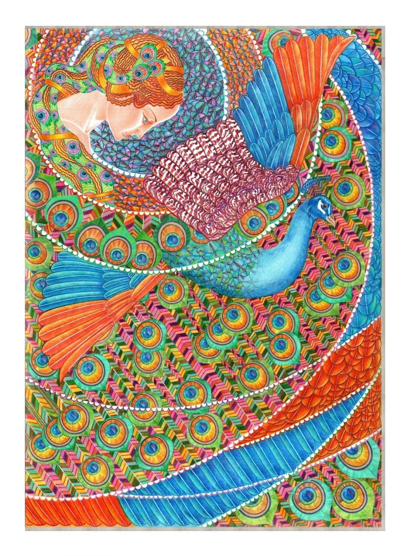 Рисунок .Название «Фантазии» . Киев изображение 1