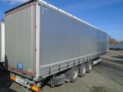 Тент боковая штора 13, 6 метров (шторный полуприцеп) 78a5e05a7c - зображення 1