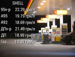 Талоны на топливо бензин дизель газ Shell Glusco Motto ОВИС a585a4f543 - зображення 1