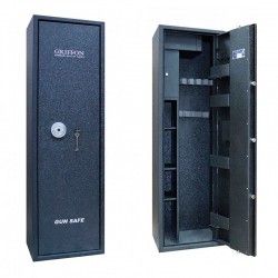 Качественный сейф для охотника Griffon GE.450.K.L Black.CR 5a3b513bfe - изображение 1