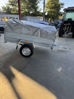 Новий причіп,оцинкований, "Дніпро-2000" 200х130х40 355daf6ada - зображення 1