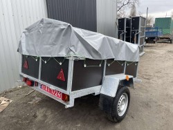 Новий оцинкований причіп з бакеліту Дніпро-170 1391f97646 - зображення 1