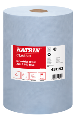 Протирочное бумажное ламинированное полотенце 481153 Katrin Classic Industr 1856dc7487 - зображення 1