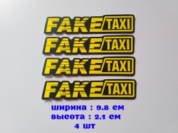 Наклейки на авто на ручки авто faketaxi 4 шт 080f1b3b94 - зображення 1