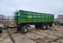 Причіп трьохвісний 3ПТС-20 Самоскидний Тракторний Зерновоз (3ПТС12 НТС20 ) feaf48fdaa - зображення 1