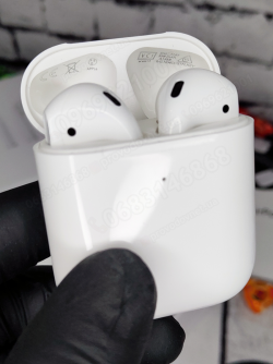 Премиум копия AirPods 2 Есть серийники, настройки, анимации Чехол в ПОДАРОК efe75ecb6f - зображення 1