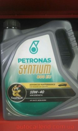 Масло моторное PETRONAS SYNTIUM 800 EU 10W-40 4 л 840549126b - зображення 1