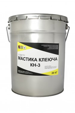 Мастика клеющая КН-3 Ecobit ведро 20,0 кг ГОСТ 24064-80 791780b939 - зображення 1