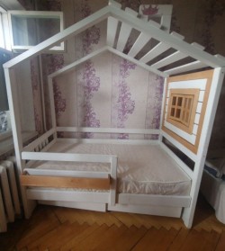 Детская кроватка домик 92fe4a9f1c - зображення 1