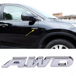 Наклейка на авто AWD Металлическая серебро не ржавеет 205c5ea77c - зображення 1