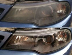 С лаком Полировка мутных фар автомобиля лаком выезд к заказчику 5478664e3e - зображення 1