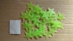 Звёзды на потолок , декора Зеленые 50 шт 530cfa2155 - зображення 1