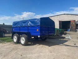 Двовісний причіп посилений Дніпро-300х1500х500 5a08c255de - зображення 1