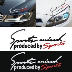 Стикер на авто или мото Sport mind produced by sports e36edf5fc2 - зображення 1