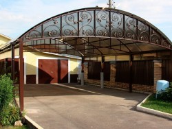 Любые виды навесов из поликарбоната, профнастила и металлочерепицы b19179fc8b - зображення 1