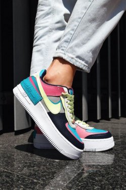 Женские Кроссовки Nike Air Force Shadow Топ Качество 12 Расцветок c15df40292 - зображення 1