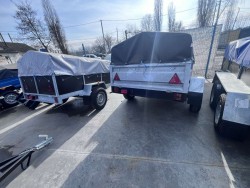Легковий причіп гарячого цинкування "Дніпро" 200х130х40 526c73fd06 - зображення 1
