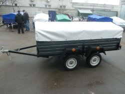 Двухосный новый прицеп с завода. Бесплатная доставка. aee7f374fb - зображення 1