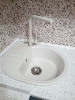 Мойка кухонная гранитная "Premium" 00bd4435f0 - зображення 1