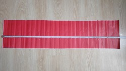 Карбоновая пленка красная 122х29.5 см d236fd1153 - зображення 1