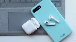 Беспроводные наушники Airpods  (реплика) с боксом для зарядк b4e3009e83 - зображення 1