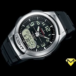 Часы мужские водонепроницаемы CASIO AQ-180W-1BVEF (AQ-180W-1BVES) cab27519c4 - зображення 1