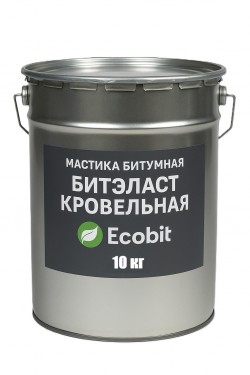Мастика битумная БИТЭЛАСТ - КРОВЕЛЬНЫЙ Ecobit ведро 10,0 кг db6b5bb842 - зображення 1