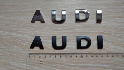 Металлические буквы на авто AUDI Ауди не ржавеют 8e5e6aaade - зображення 1