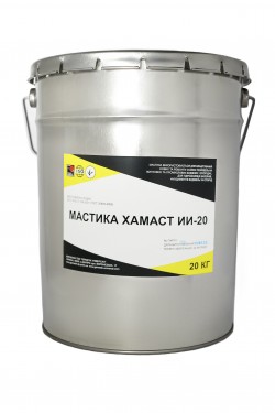 Мастика асфальтовая ХАМАСТ Ecobit ведро 20,0 кг ДСТУ Б.В.2.7-108-2001 992922e9d4 - зображення 1