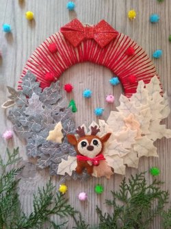 Рождественский веночек Hand made!!!! 4ab4aaf70a - зображення 1
