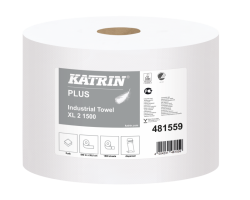 Протирочное бумажное ламинированное полотенце 481559 Katrin Plus XL2 1500 3f2e33335e - зображення 1
