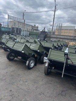 Новинка! Причіп з бортами із нержавіючої сталі "Дніпро-200" 4119f2403a - зображення 1