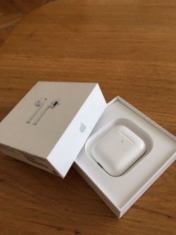 Оригинальные Apple Airpods 2 Wireless 750221c473 - зображення 1