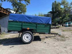 Новий причіп 210х130х50 заводу "Дніпро" 4938f1b9f4 - зображення 1