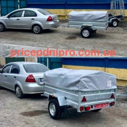 Купити оцинкований причіп 200х130х40 та інші моделі! 193b1199ef - зображення 1