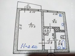 1-комн, Горняцкий, дом 9, хозяйка 3a3e4b8bd8 - зображення 1