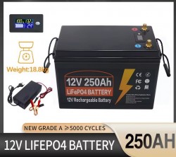 Аккумулятор тяговый. Литий железо фосфатный аккумулятор Lifepo4 250 Ah e335297fa7 - зображення 1