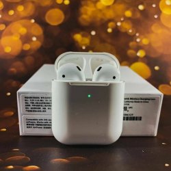 Люкс Копия Airpods 2 ЧЕХОЛ В ПОДАРОК b9c7b46b58 - зображення 1