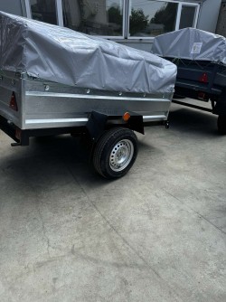 Новий причіп 200х130х40 із бортами із цинку "Дніпро" 04dcf61c13 - зображення 1