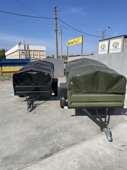 Новий причіп до авто 200х130х35 заводу "Дніпро" e680182aaa - зображення 1