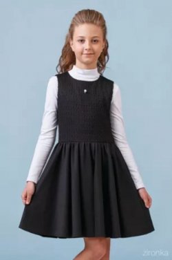 Школьный сарафан ТМ Зиронька 40-8009-1 78861cd06b - зображення 1