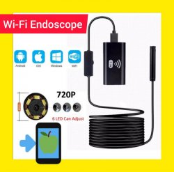 WiFi Эндоскоп Камера для диагностики авто Бороскоп 5e8bcb0f41 - зображення 1