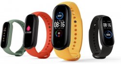 Mi Smart Band 5 Black/Фитнес браслет/Часы 215e19023e - зображення 1