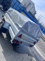 Новий причіп легковий "ДНІПРО" 210х130х40 оцинкований 67ec9620bf - зображення 1
